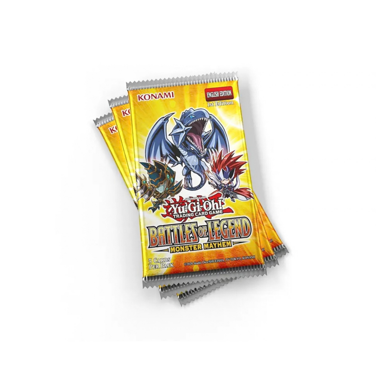 YU-GI-OH! TCG: BATTLES OF LEGEND: MONSTER MAYHEM - BOOSTER DISPLAY (24 PACKS)