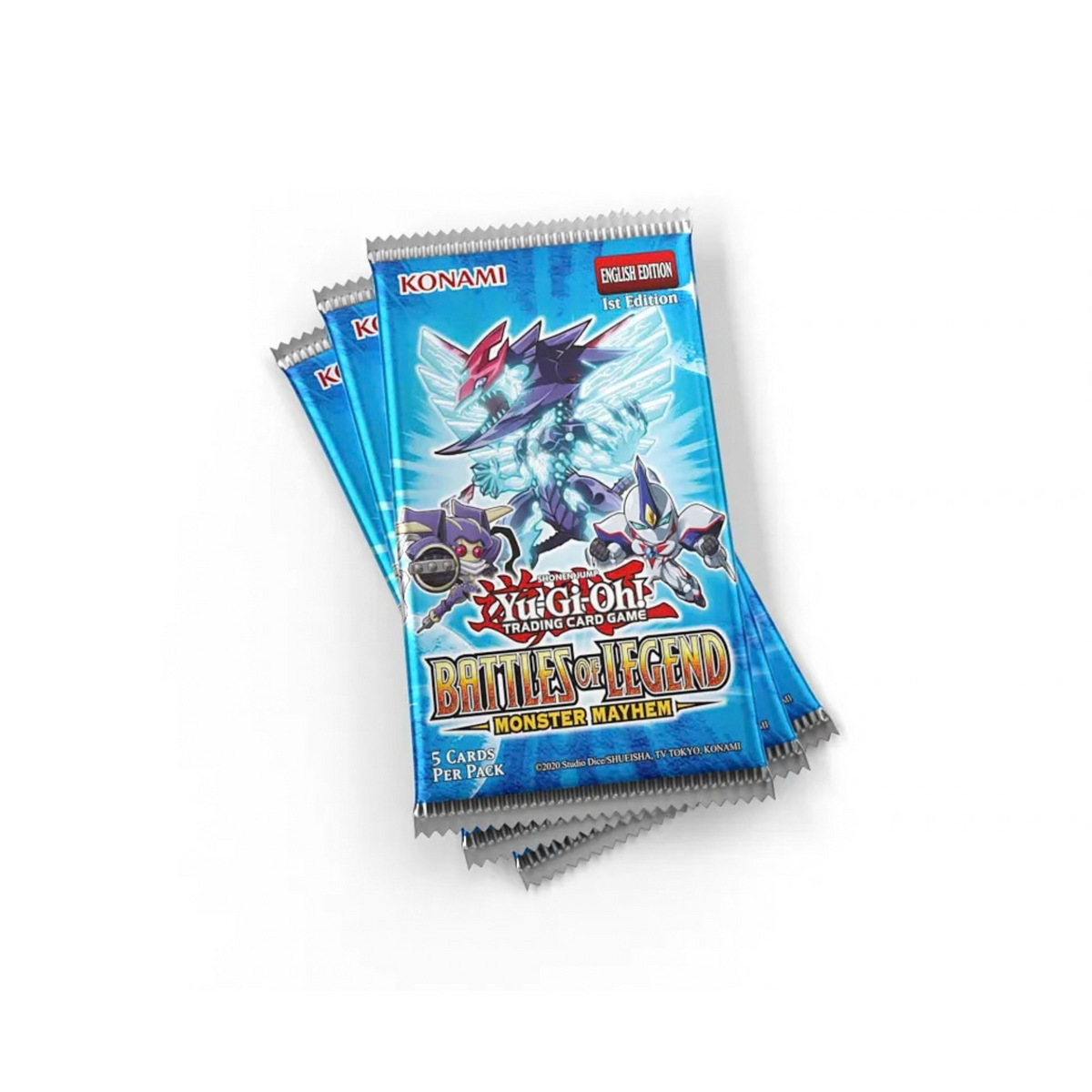 YU-GI-OH! TCG: BATTLES OF LEGEND: MONSTER MAYHEM - BOOSTER DISPLAY (24 PACKS)