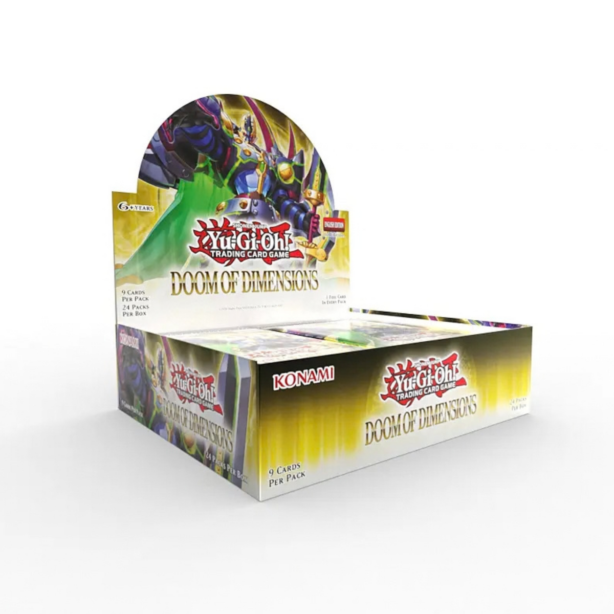 YU-GI-OH! TCG: DOOM OF DIMENSIONS - BOOSTER DISPLAY (24 PACKS)