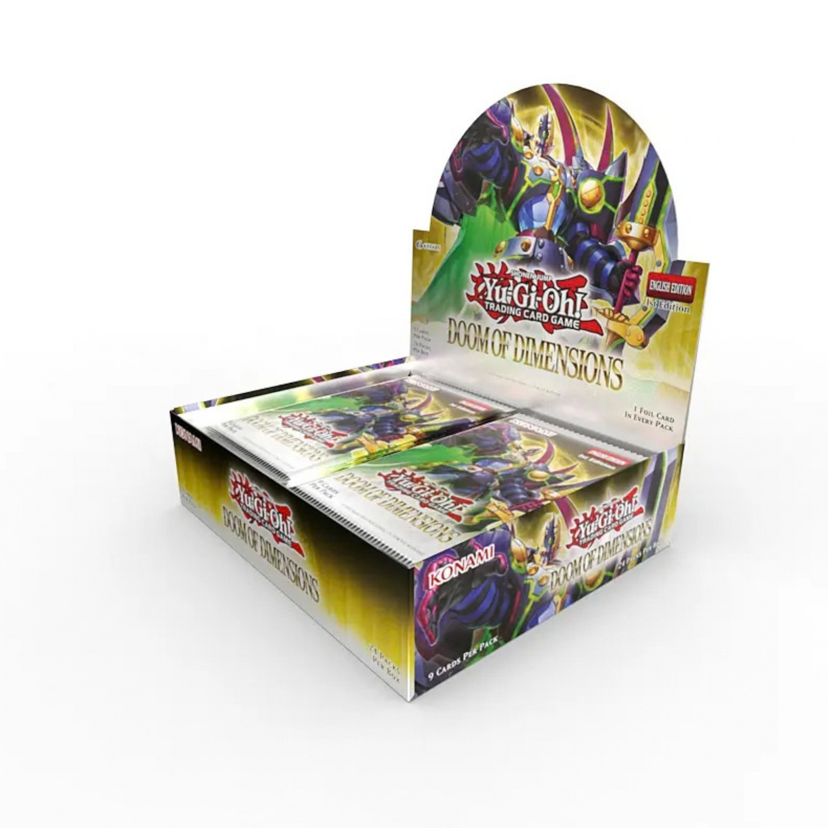 YU-GI-OH! TCG: DOOM OF DIMENSIONS - BOOSTER DISPLAY (24 PACKS)