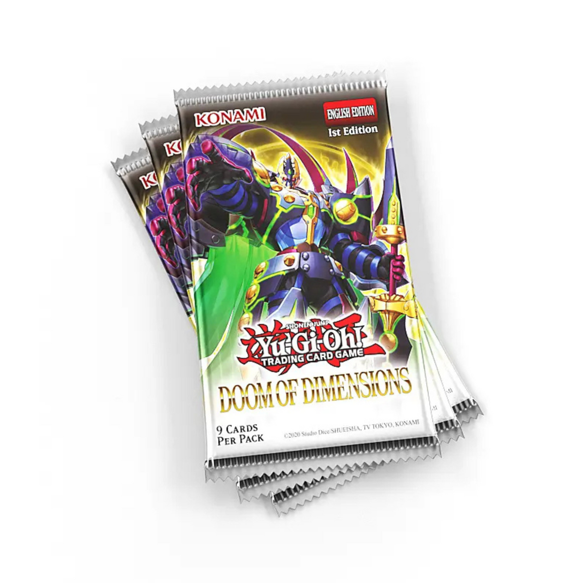 YU-GI-OH! TCG: DOOM OF DIMENSIONS - BOOSTER DISPLAY (24 PACKS)