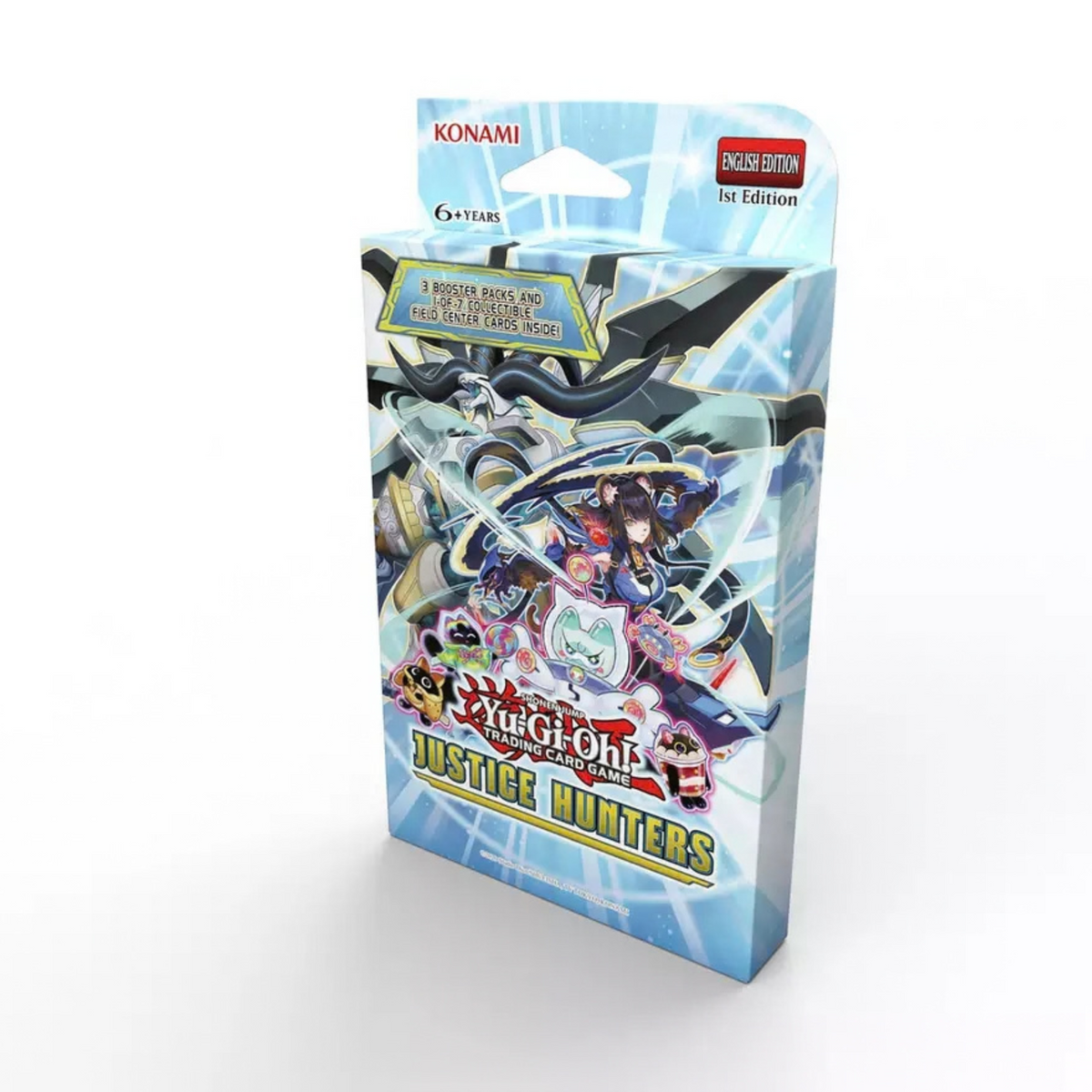 YU-GI-OH! TCG: JUSTICE HUNTERS - TUCKBOX (3 PACKS)