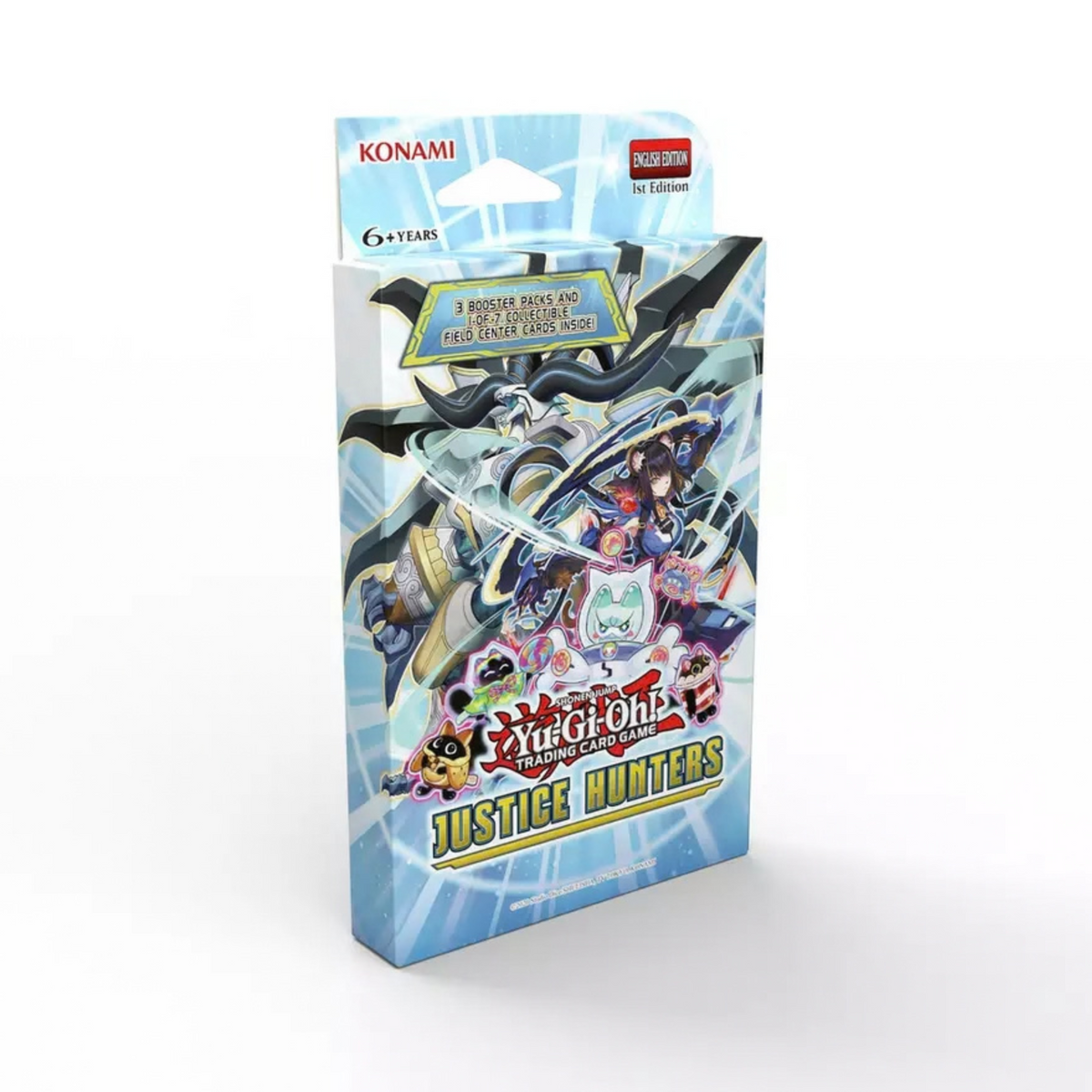 YU-GI-OH! TCG: JUSTICE HUNTERS - TUCKBOX (3 PACKS)