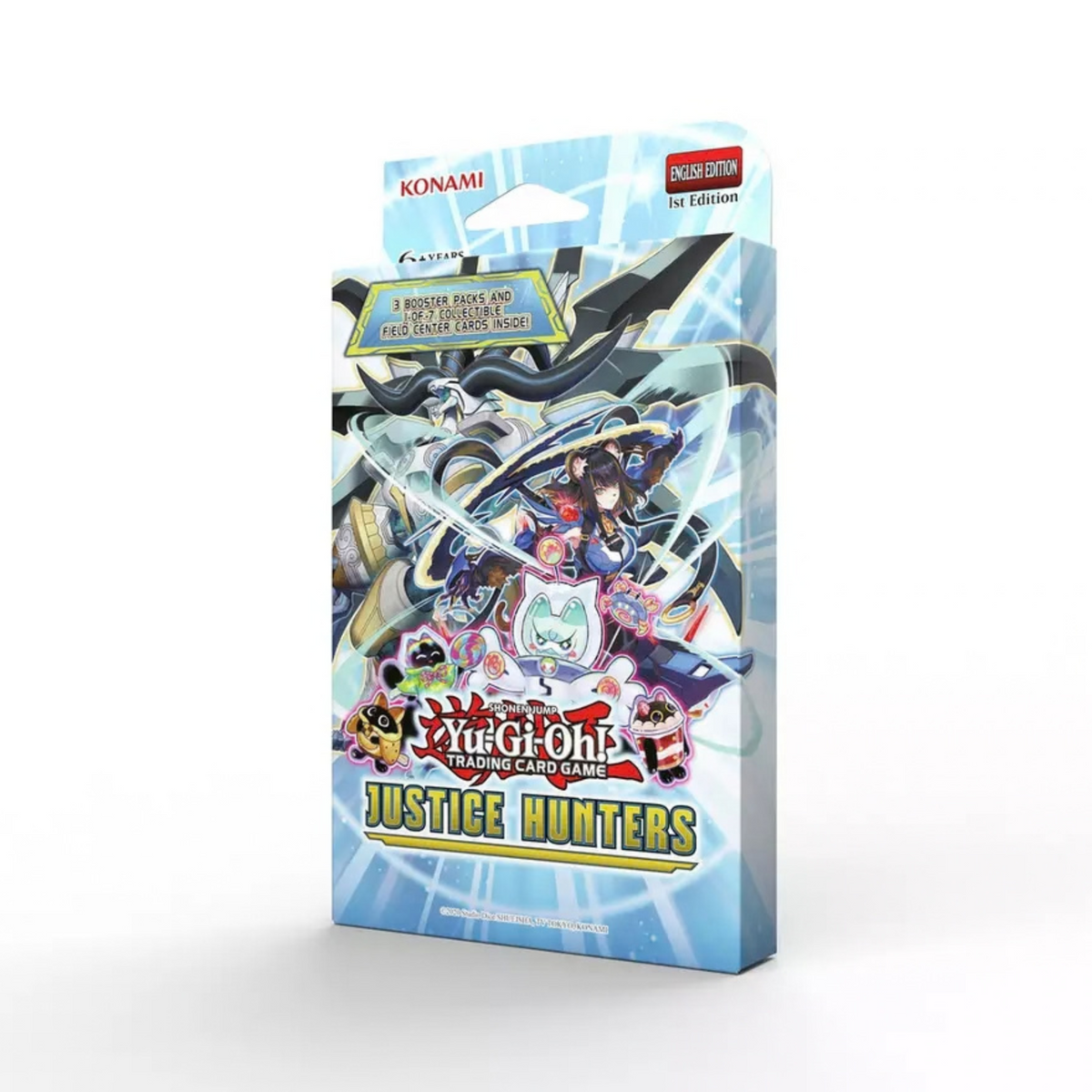 YU-GI-OH! TCG: JUSTICE HUNTERS - TUCKBOX (3 PACKS)
