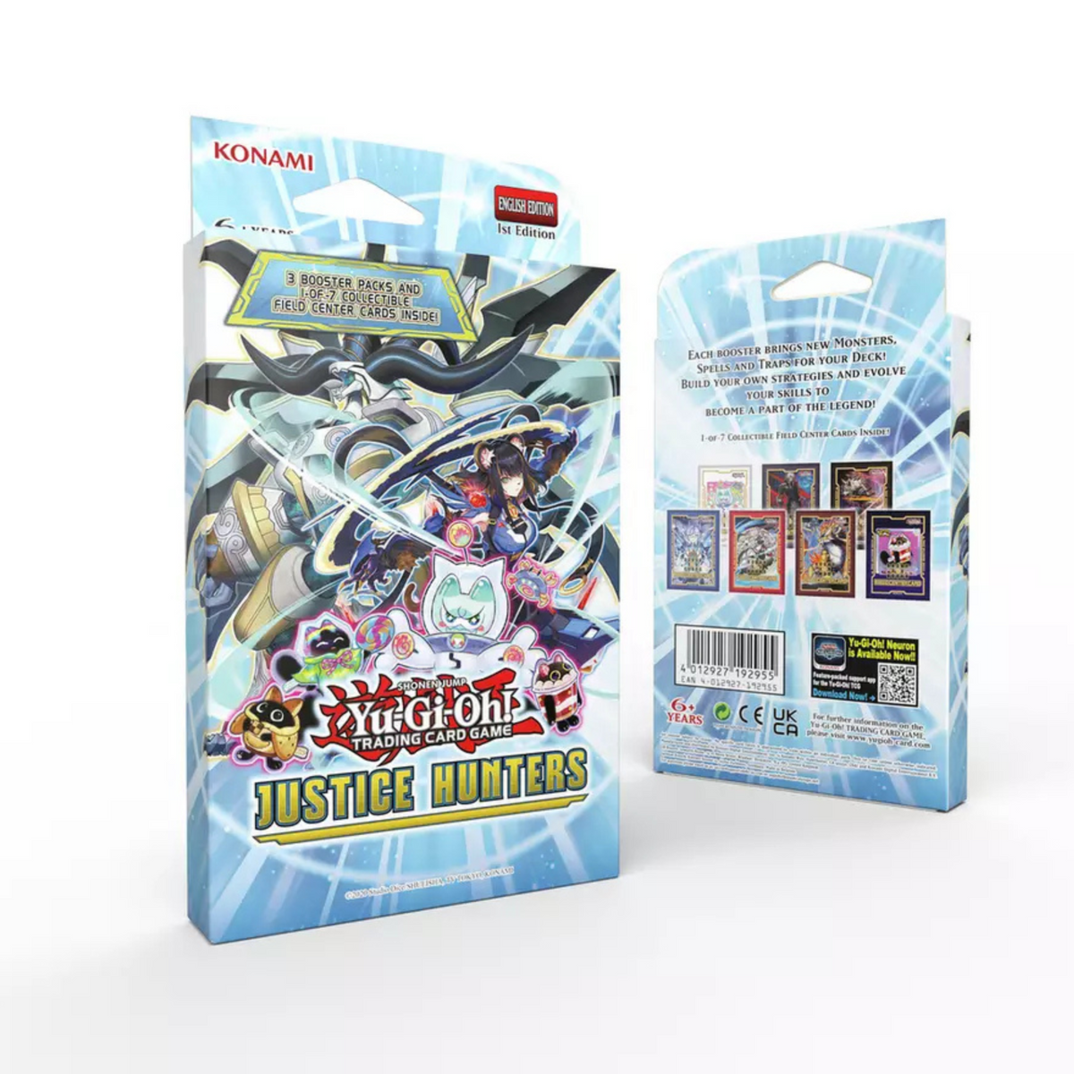 YU-GI-OH! TCG: JUSTICE HUNTERS - TUCKBOX (3 PACKS)
