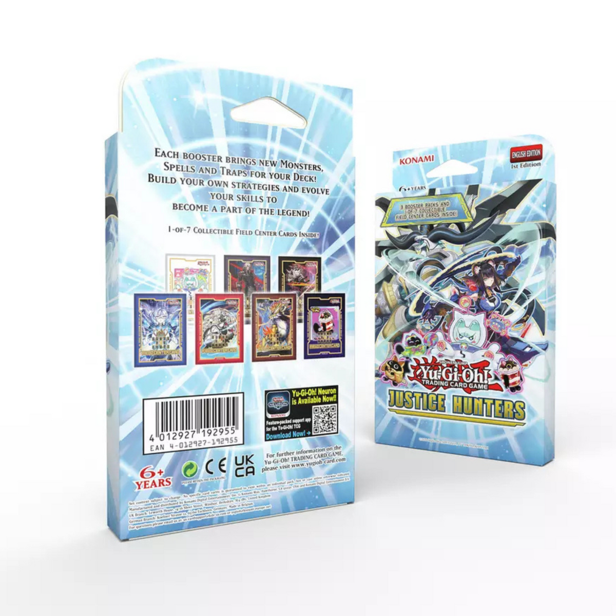 YU-GI-OH! TCG: JUSTICE HUNTERS - TUCKBOX (3 PACKS)