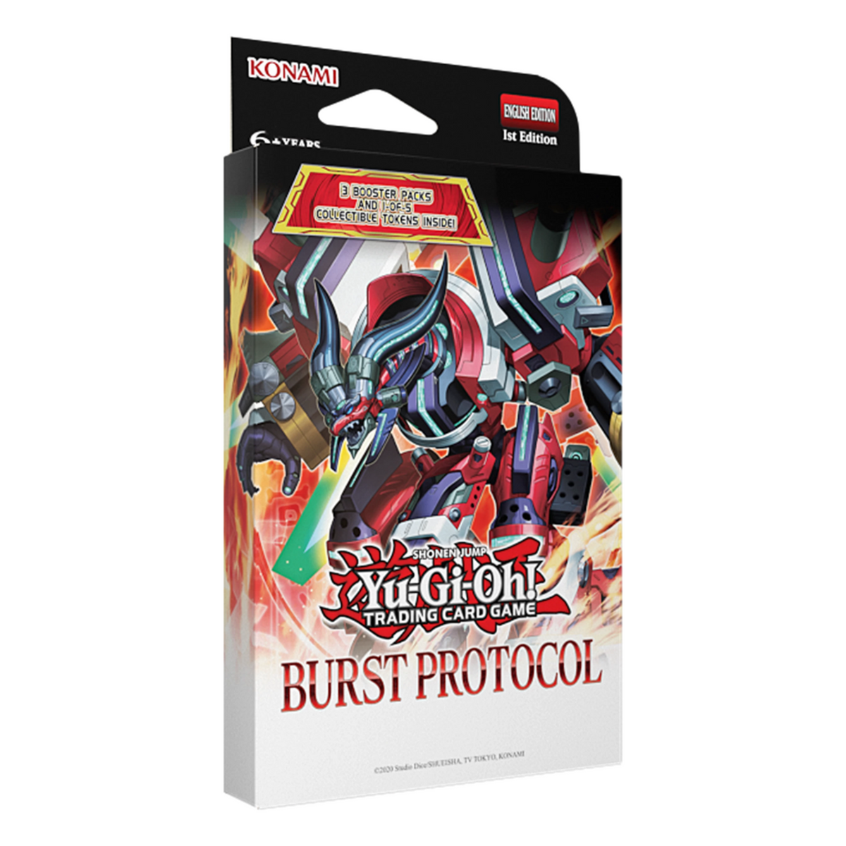 YU-GI-OH! TCG: BURST PROTOCOL - TUCKBOX (3 PACKS)