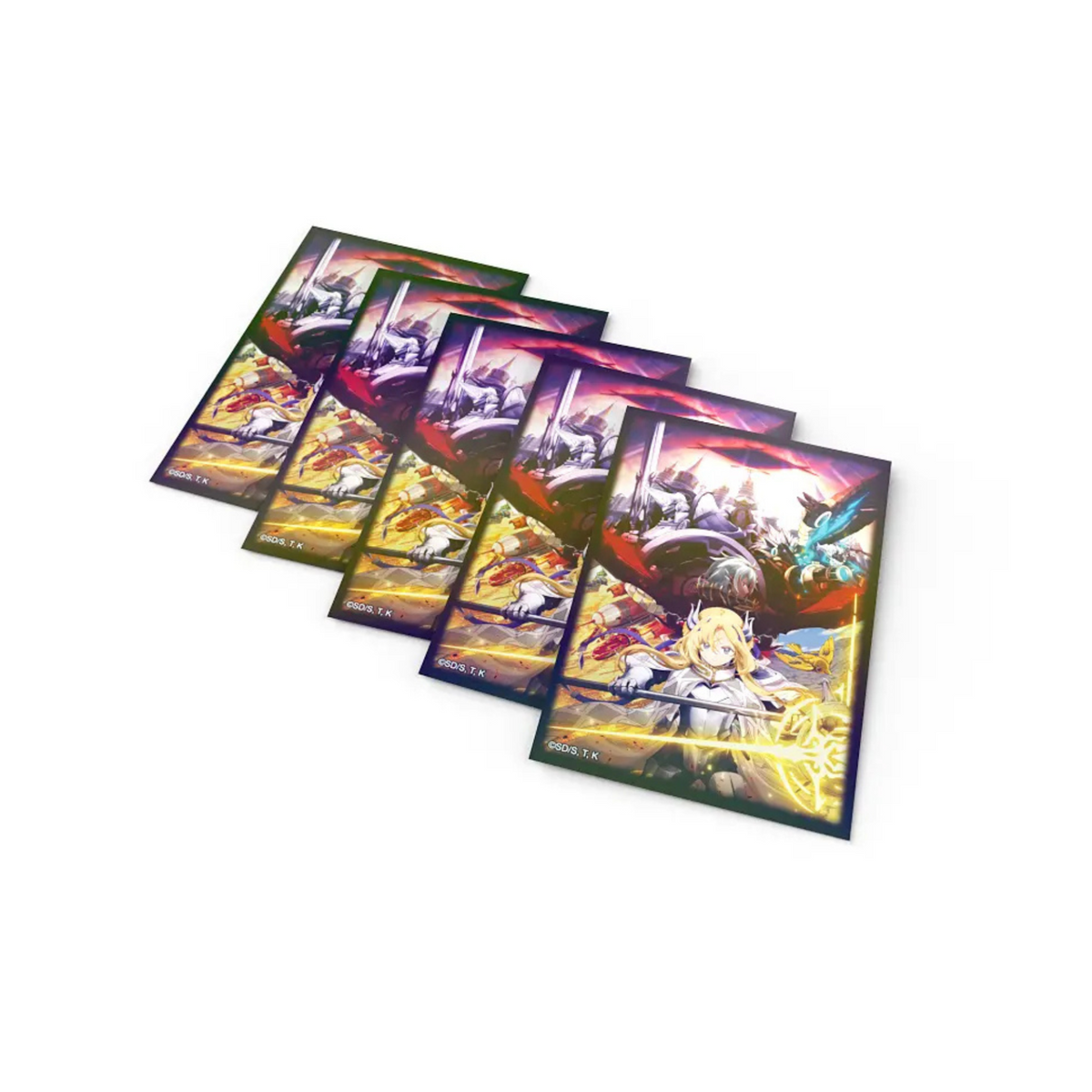 YU-GI-OH! ACCESSORIES: THE CHRONICLES - THE FALLEN & THE VIRTUOUS - CARD SLEEVES (50 SLEEVES)
