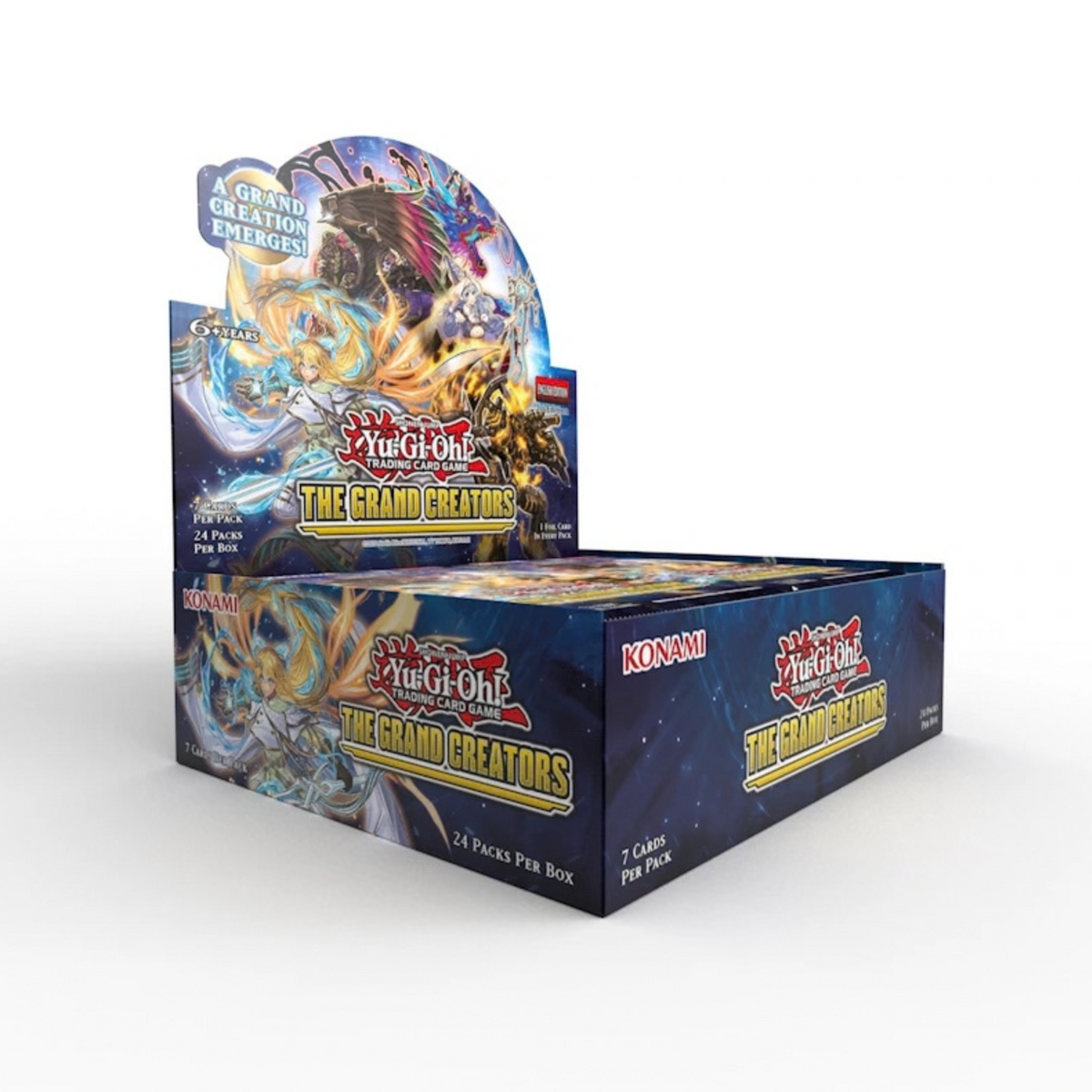 YU-GI-OH! TCG: THE GRAND CREATORS - BOOSTER DISPLAY (24 PACKS)