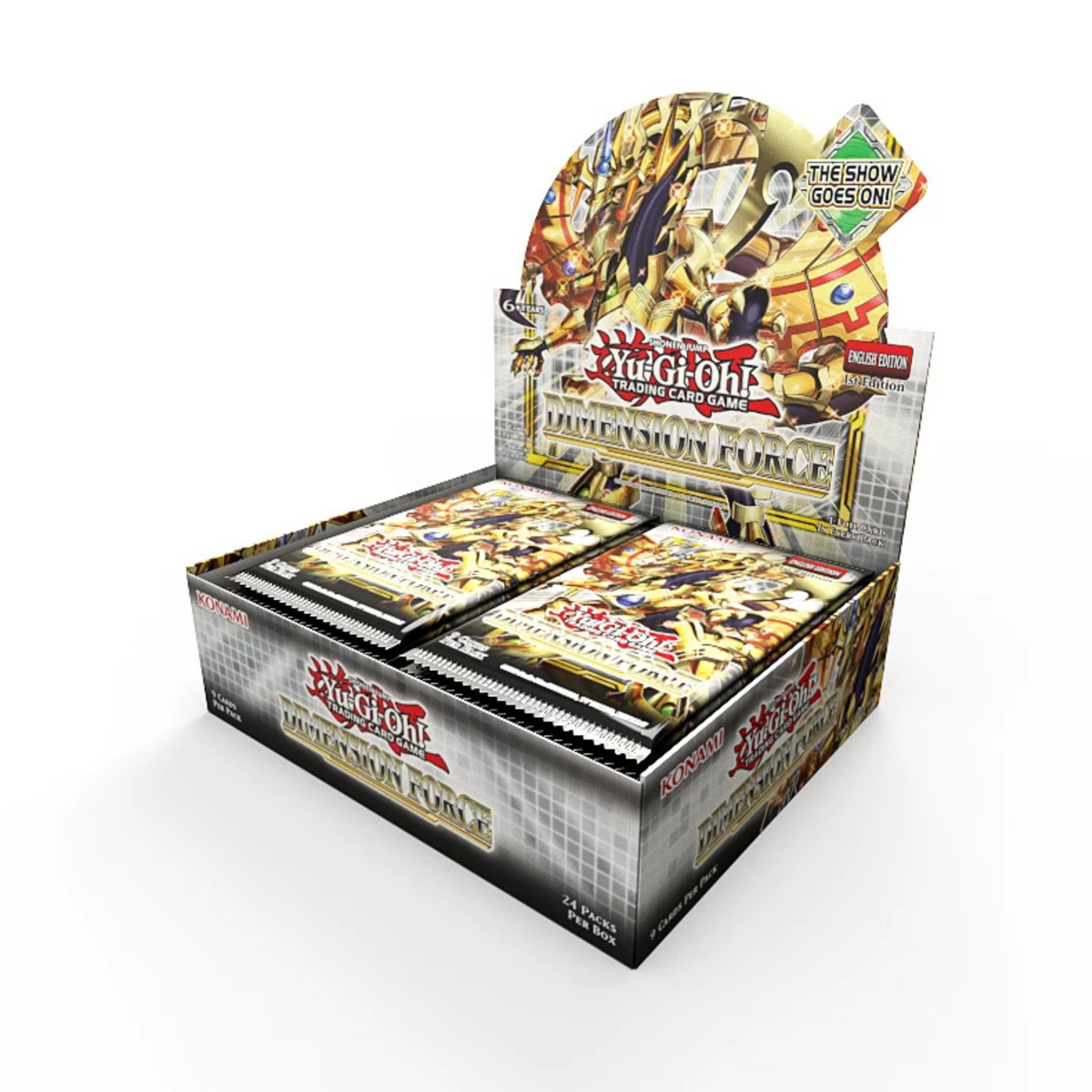 YU-GI-OH! TCG: DIMENSION FORCE - BOOSTER DISPLAY (24 PACKS)