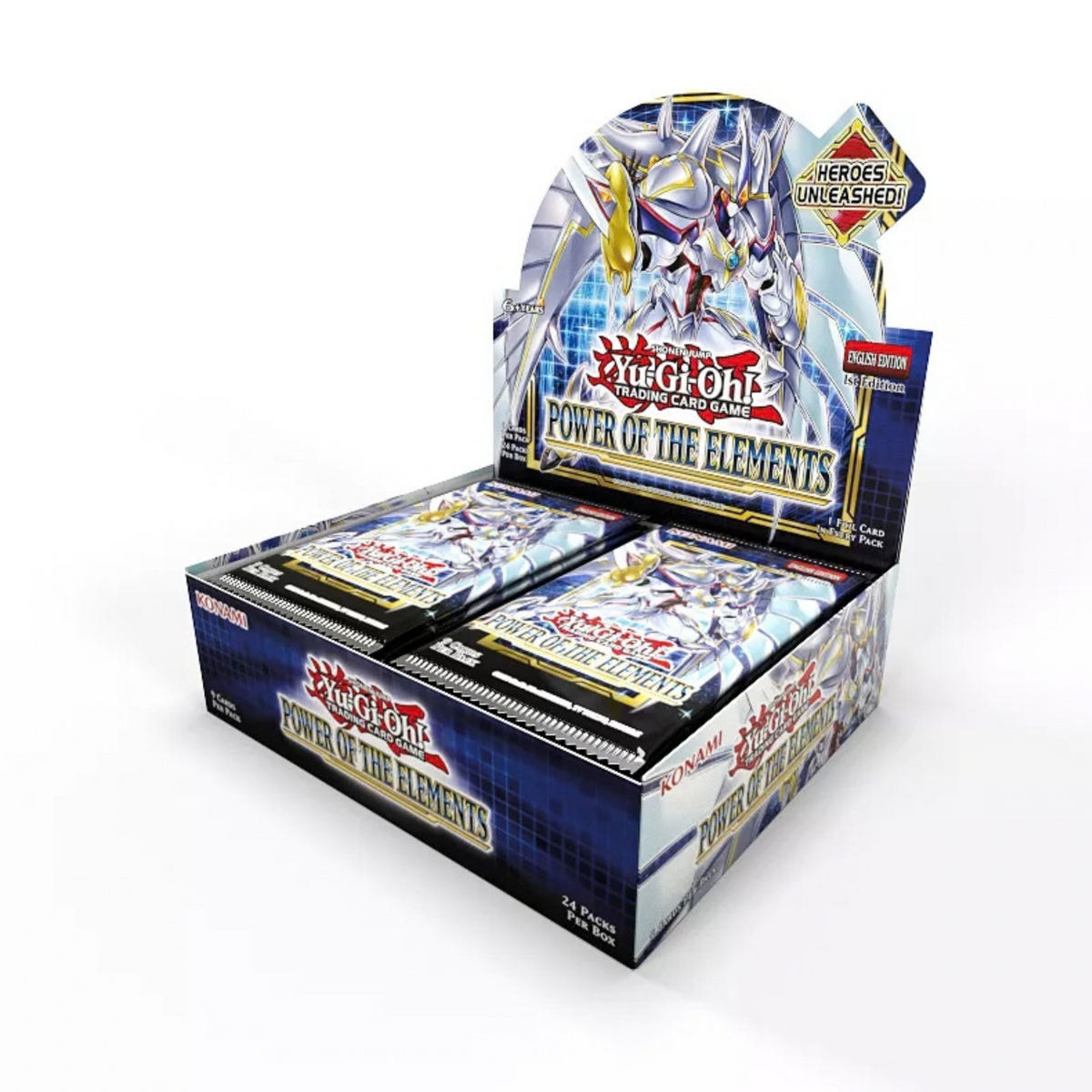 YU-GI-OH! TCG: POWER OF THE ELEMENTS - BOOSTER DISPLAY (24 PACKS)