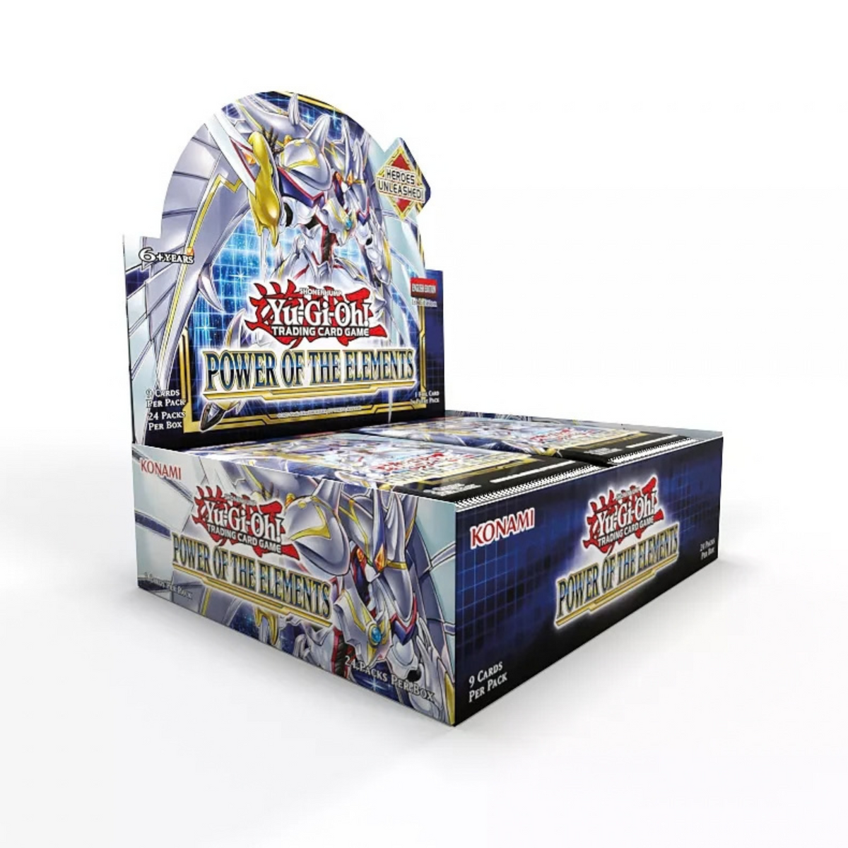 YU-GI-OH! TCG: POWER OF THE ELEMENTS - BOOSTER DISPLAY (24 PACKS)