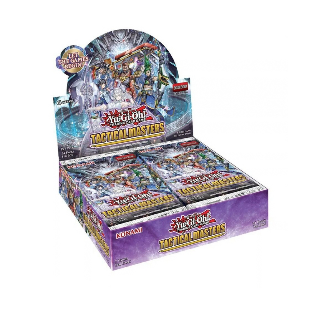 YU-GI-OH! TCG: TACTICAL MASTERS - BOOSTER DISPLAY (24 PACKS)