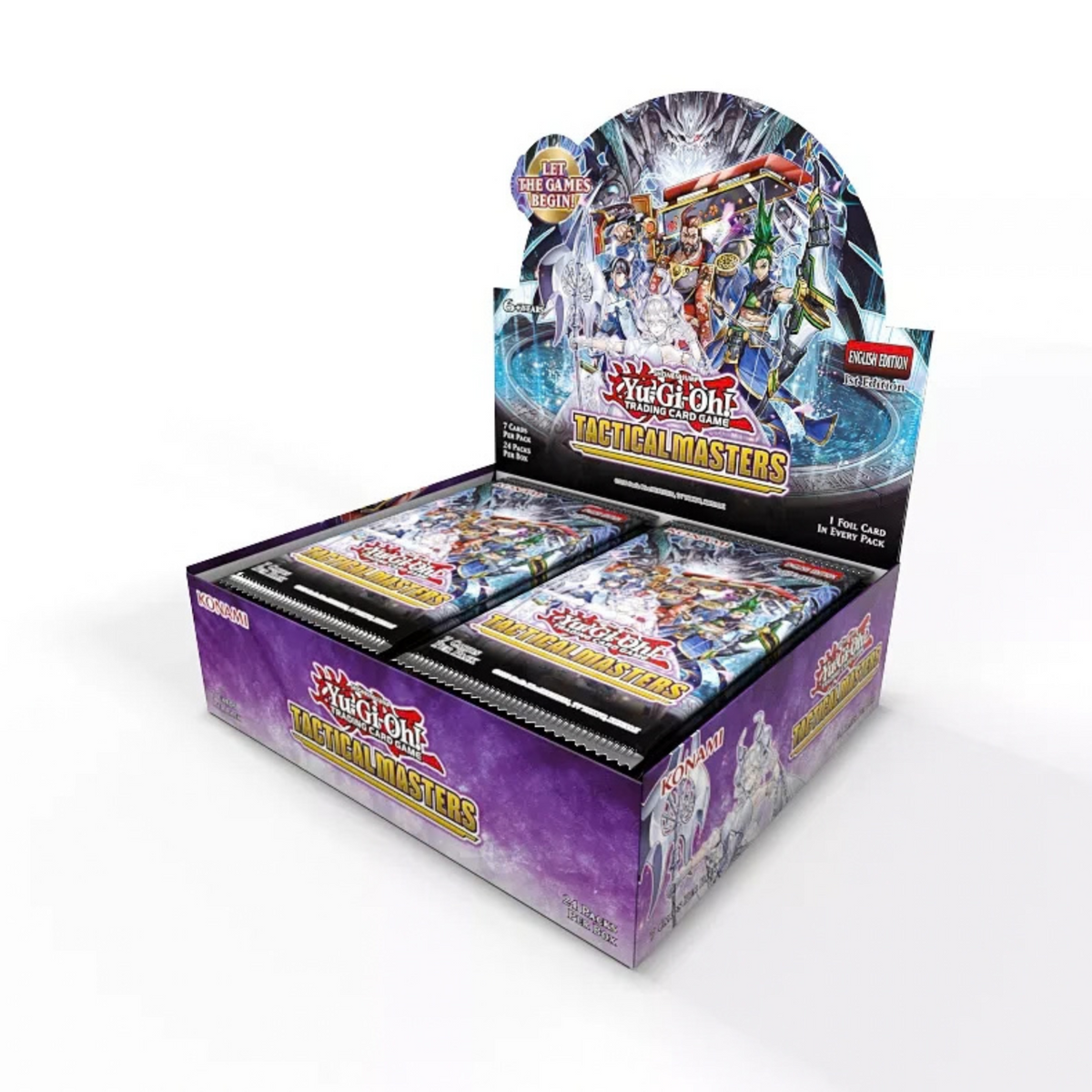 YU-GI-OH! TCG: TACTICAL MASTERS - BOOSTER DISPLAY (24 PACKS)