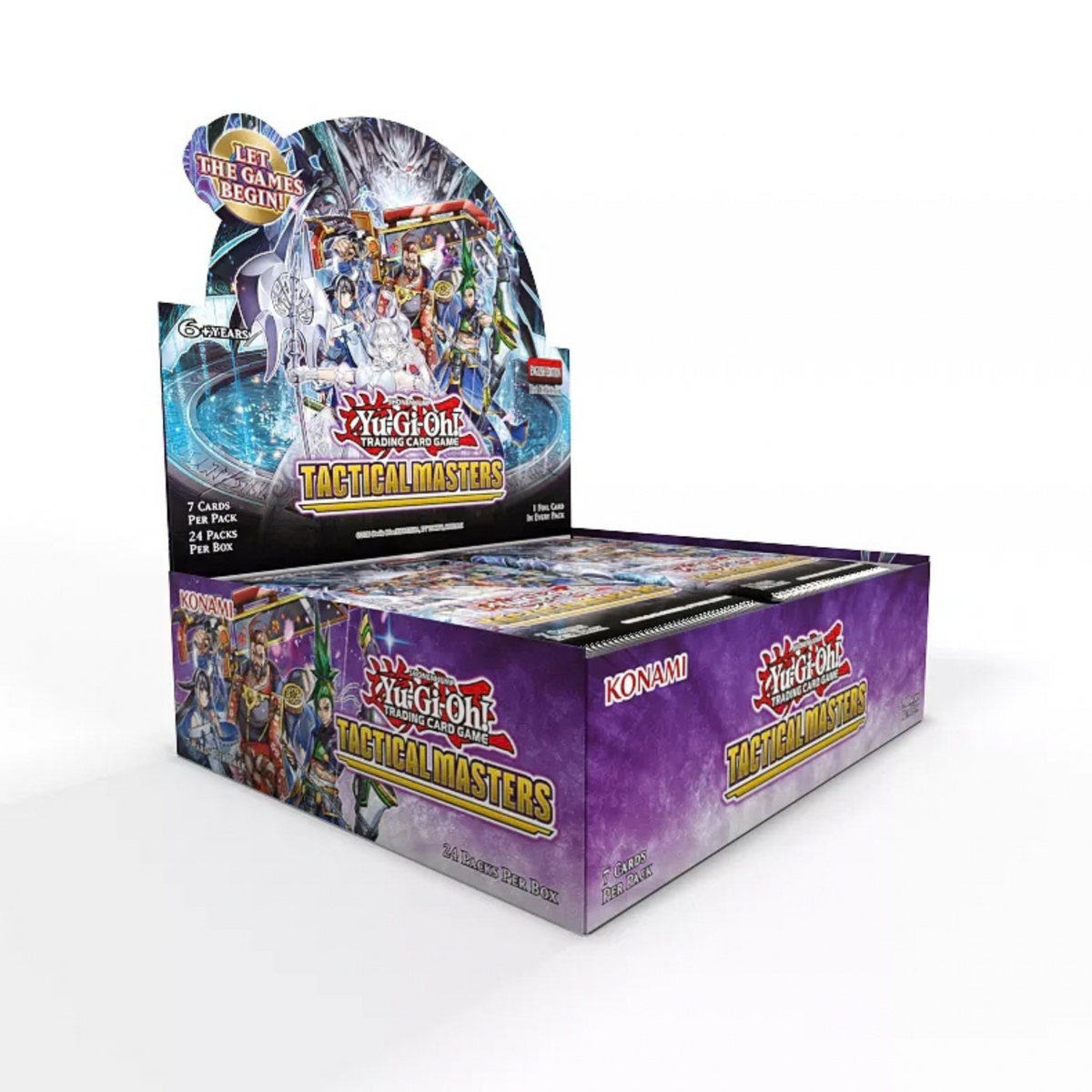 YU-GI-OH! TCG: TACTICAL MASTERS - BOOSTER DISPLAY (24 PACKS)