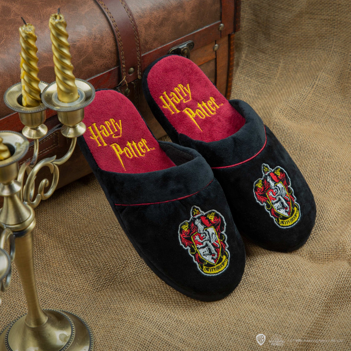 CINEREPLICAS: HARRY POTTER - GRYFFINDOR SLIPPERS EU 40-45 / US 7-11