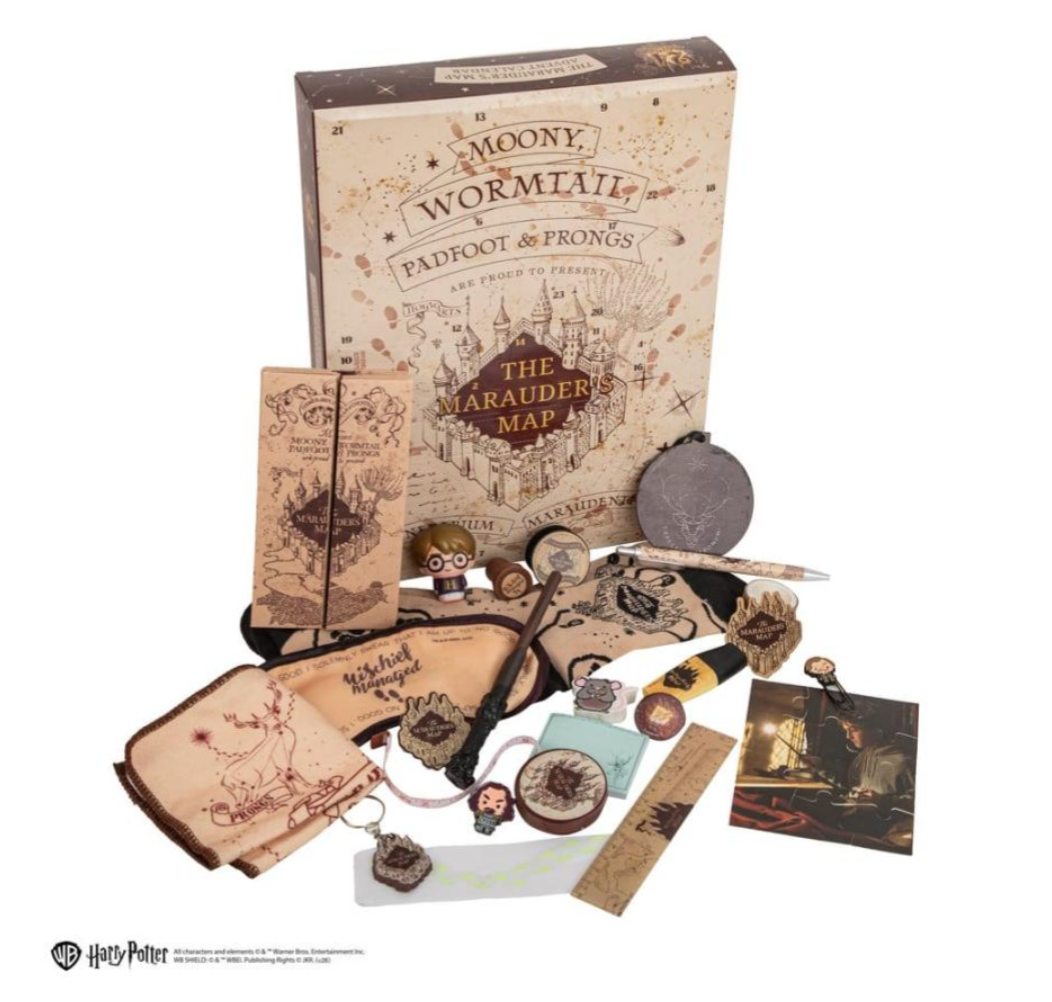 CINEREPLICAS: HARRY POTTER - ADVENT CALENDAR - MARAUDER'S MAP 2026 EDITION