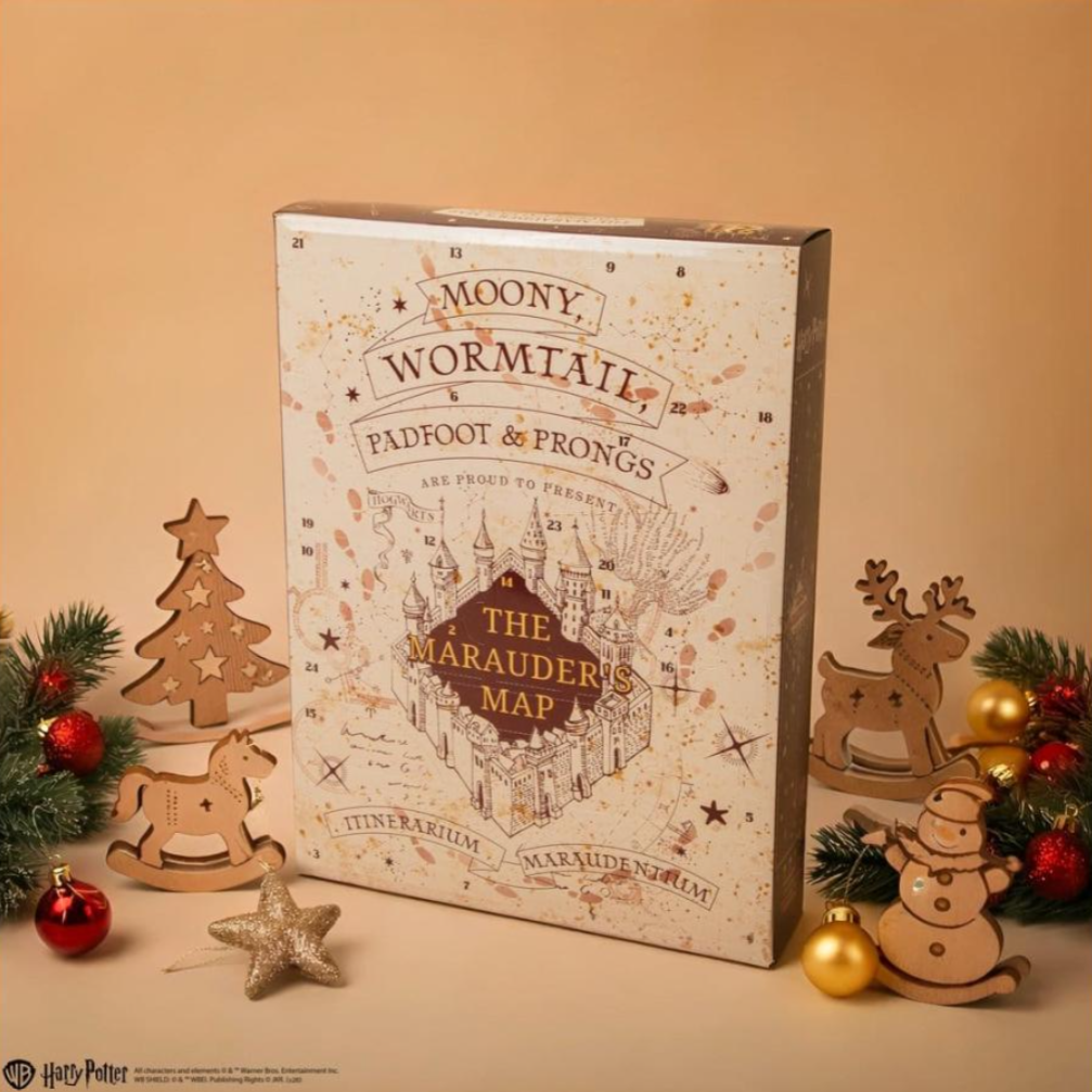 CINEREPLICAS: HARRY POTTER - ADVENT CALENDAR - MARAUDER'S MAP 2026 EDITION