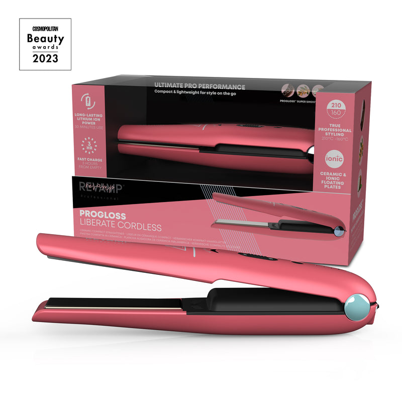 REVAMP Progloss Liberate Cordless Compact ST-1700 Pink