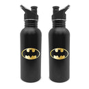 PYRAMID Batman symbol metal canteen bottle