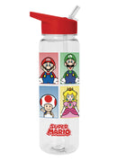 PYRAMID Super Mario 4 colour plastic drink bottle