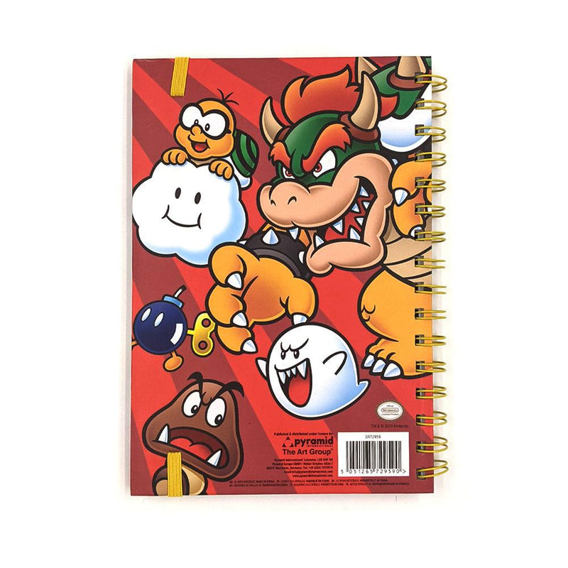 PYRAMID SUPER MARIO (CORE RUN) A5 WIRO NOTEBOOK