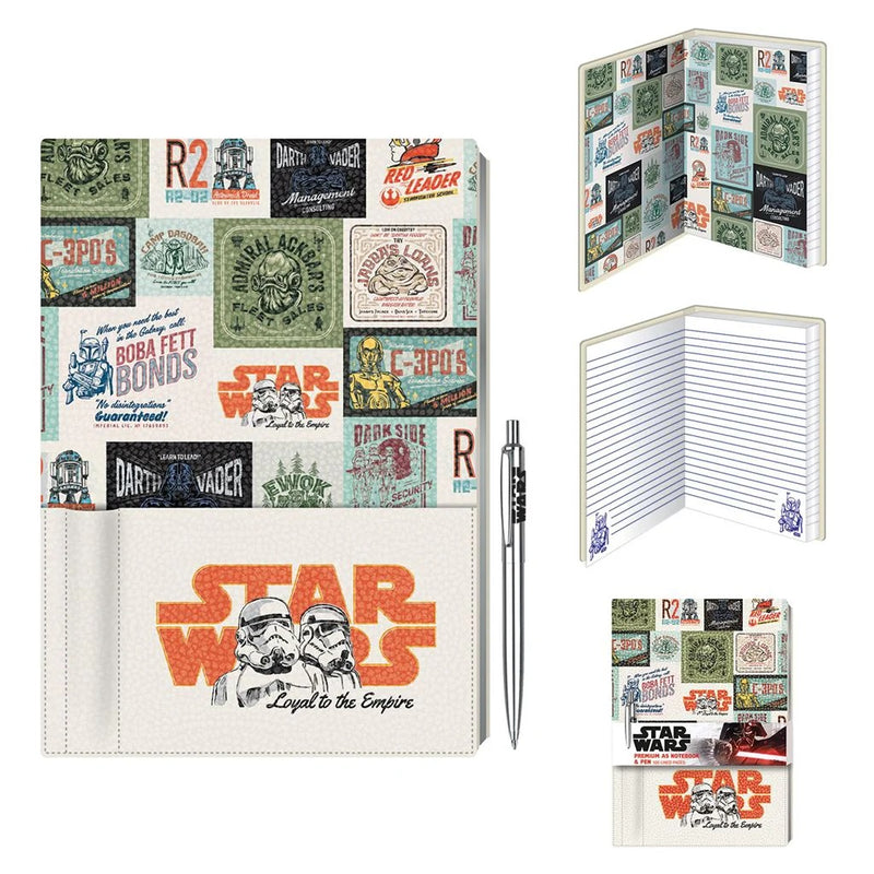 PYRAMID STAR WARS A5 PREMIUM NOTEBOOK WITH PEN