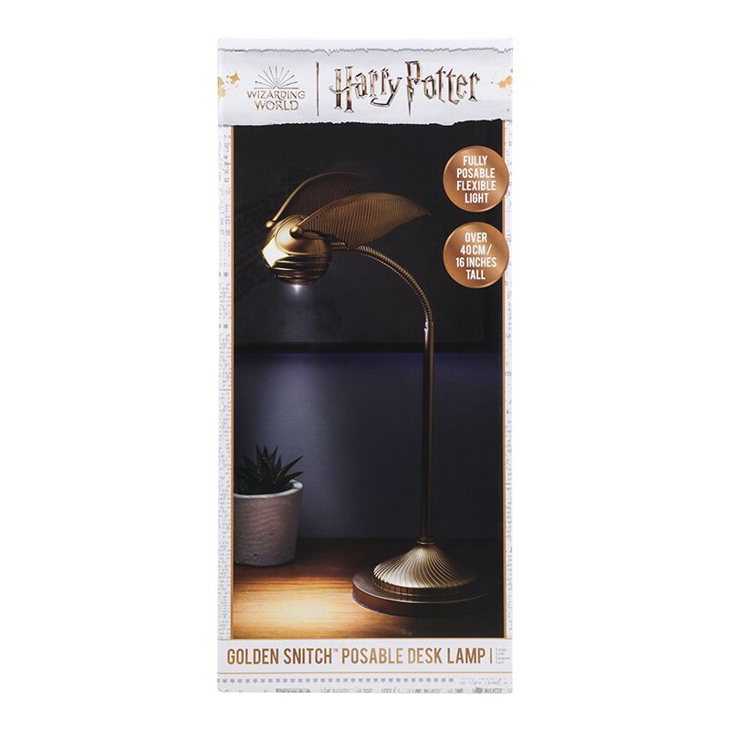 PALADONE GOLDEN SNITCH POSABLE DESK LAMP