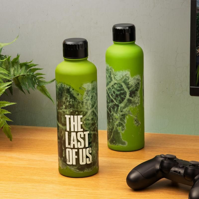 PALADONE THE LAST OF US METAL WATER BOTTLE GITD