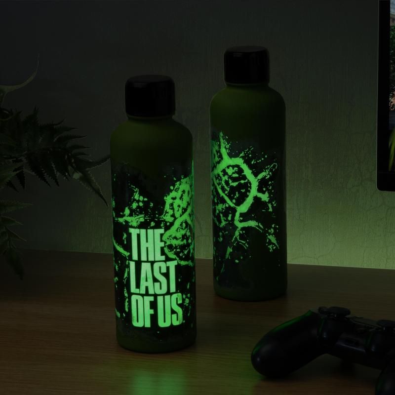 PALADONE THE LAST OF US METAL WATER BOTTLE GITD