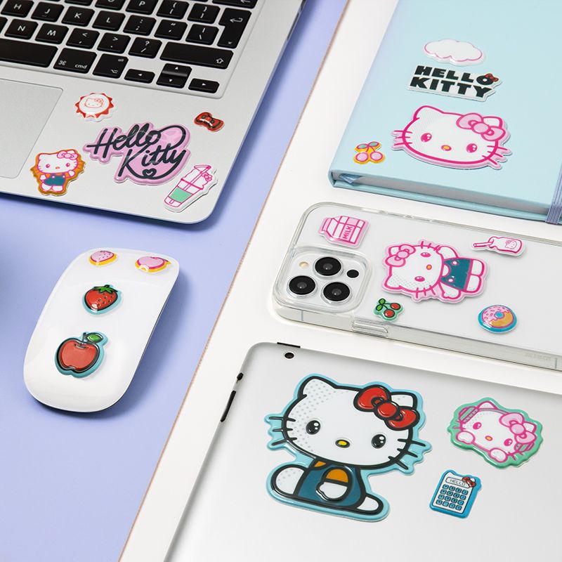 PALADONE HELLO KITTY PUFFY GADGET DECALS