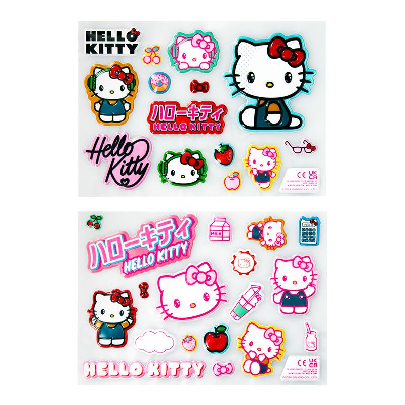 PALADONE HELLO KITTY PUFFY GADGET DECALS