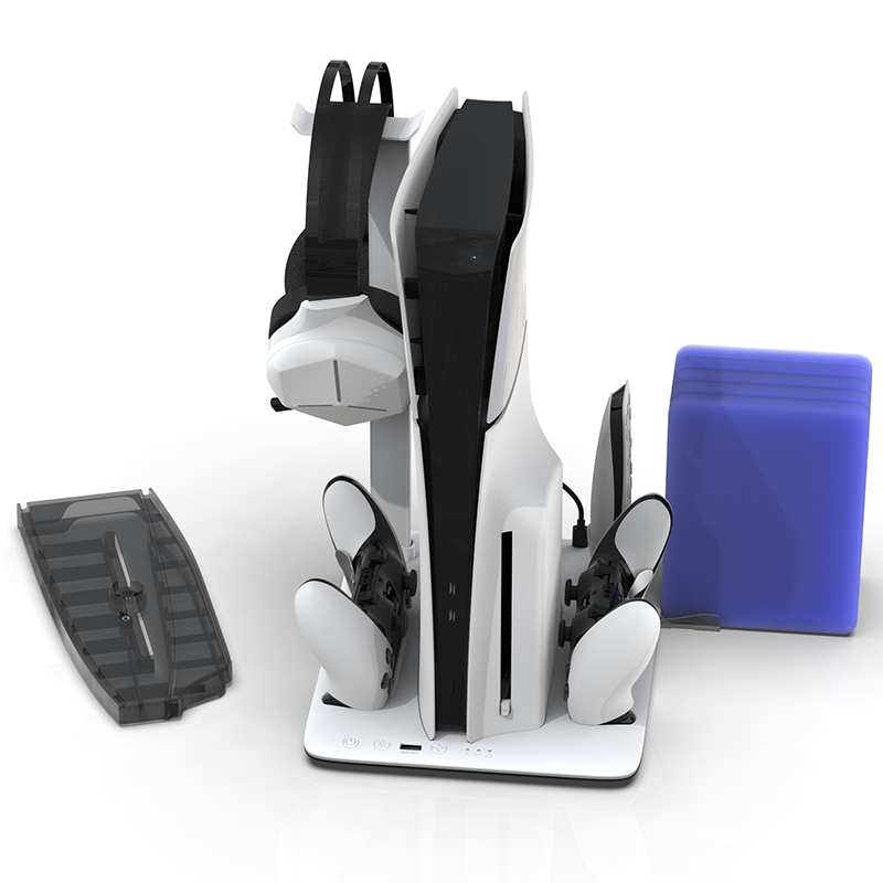 IMP TECH DLX MULTI-FUNCTION CHARGE STAND ORIGINAL/SLIM/PRO PS5 - V2