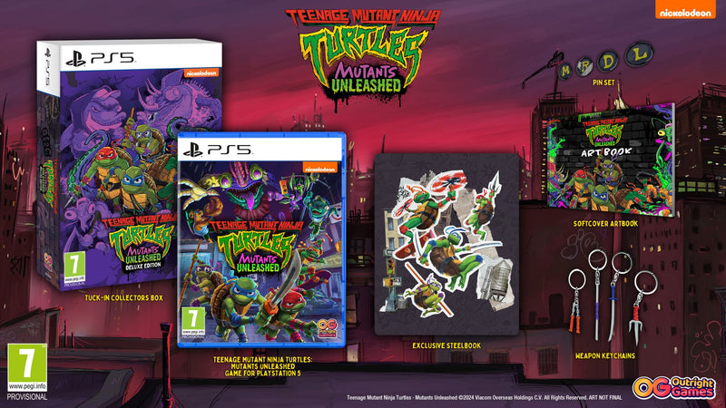 Teenage Mutant Ninja Turtles: Mutants Unleashed - Deluxe Edition (Playstation 5)