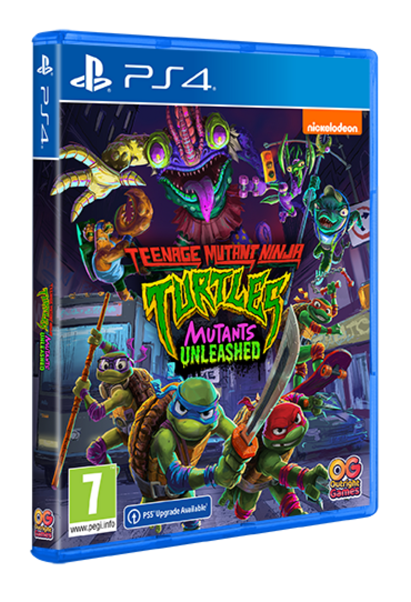 Teenage Mutant Ninja Turtles: Mutants Unleashed (Playstation 4)