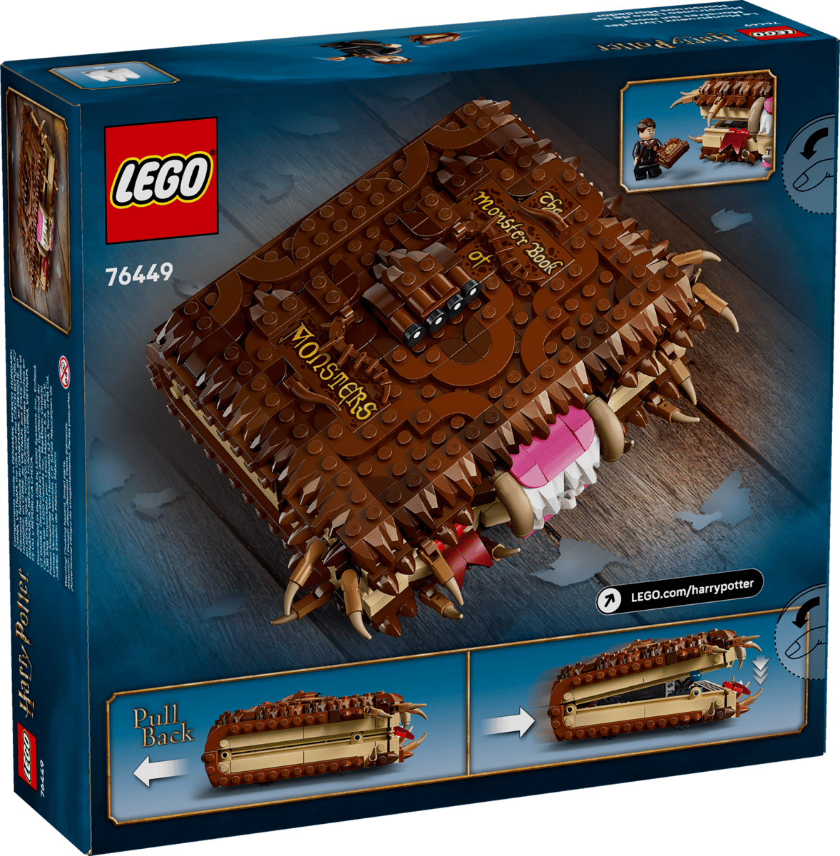 LEGO HARRY POTTER - CHOMPING MONSTER BOOK OF MONSTERS #76449