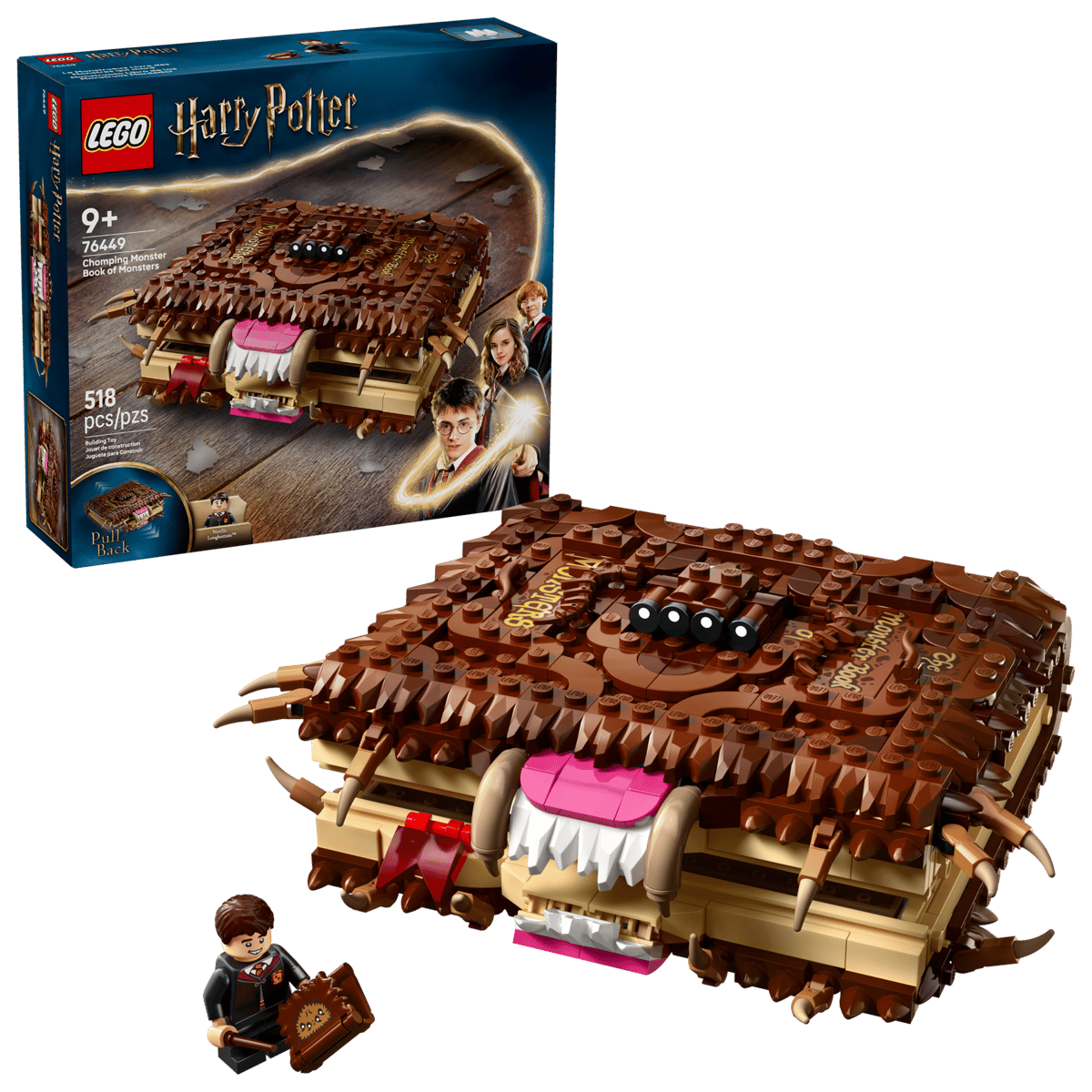 LEGO HARRY POTTER - CHOMPING MONSTER BOOK OF MONSTERS #76449