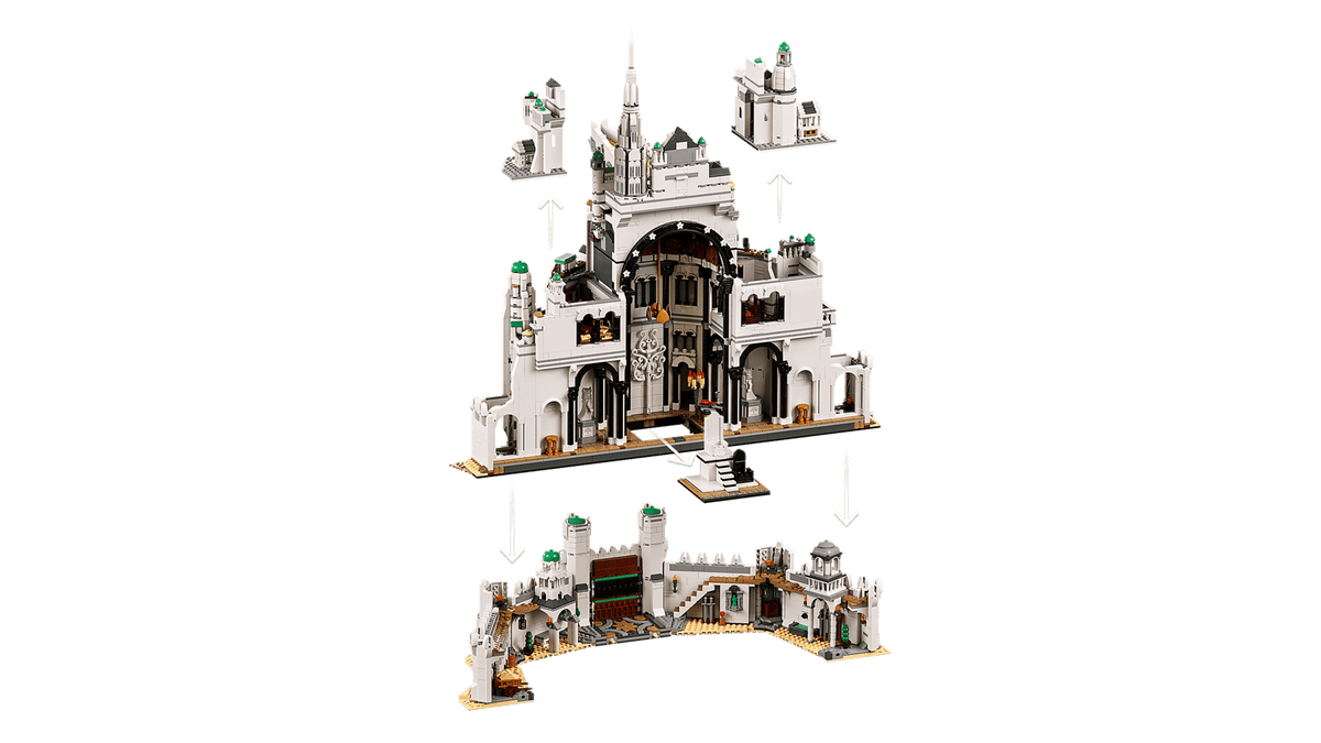 LEGO ICONS - THE LORD OF THE RINGS: MINAS TIRITH #11377