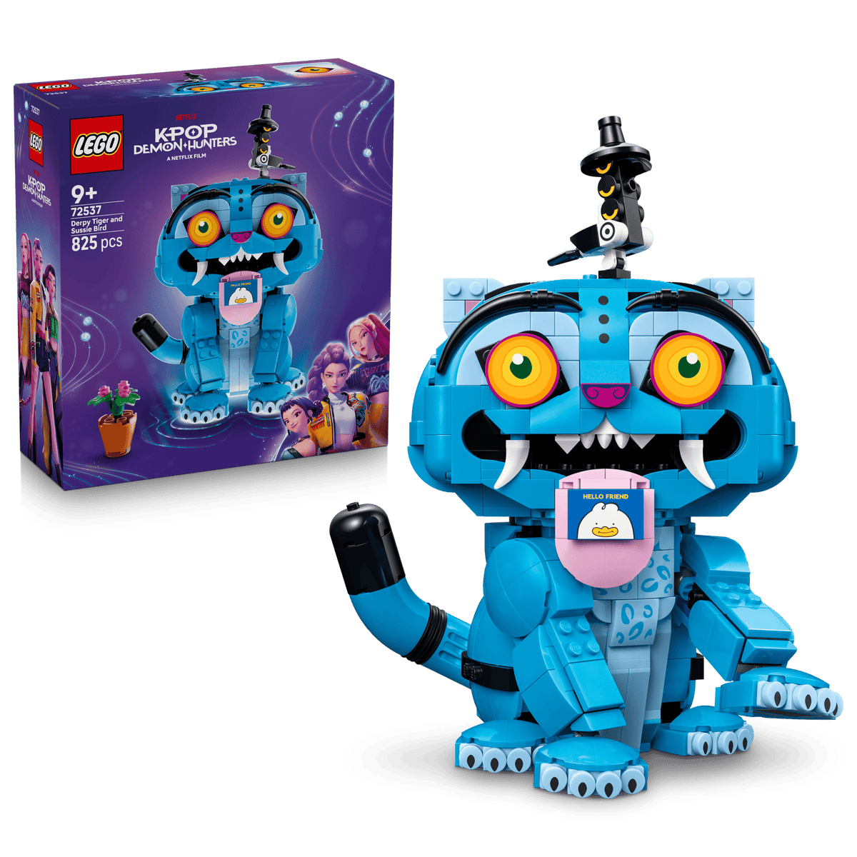 LEGO KPOP DEMON HUNTERS - DERPY TIGER AND SUSSIE BIRD #72537