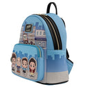 LOUNGEFLY SEINFELD CHIBI CITY MINI BACKPACK