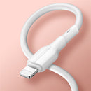 LDNIO CHARGING DATA CABLE (A-C) 25W 1M TYPE-C WHITE LS841_C