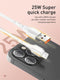 LDNIO CHARGING DATA CABLE (A-C) 25W 1M TYPE-C WHITE LS841_C