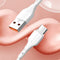 LDNIO CHARGING DATA CABLE (A-M) 25W 1M MICRO WHITE LS841_M