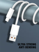 LDNIO CHARGING DATA CABLE BRAIDED (A-C) 25W 1M TYPE-C WHITE LS901_C