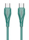 LDNIO CHARGING DATA CABLE (C-C) 65W 2M GREEN LC612C