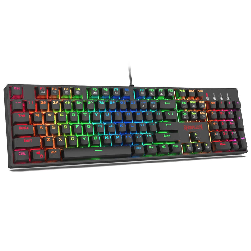 KEYBOARD - REDRAGON SURARA K582 RGB MECHANICAL BROWN SWITCH