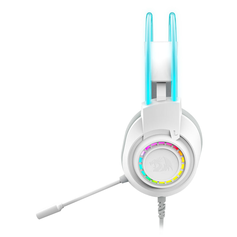 HEADSET - REDRAGON SCREAM H231 RGB WIRED WHITE