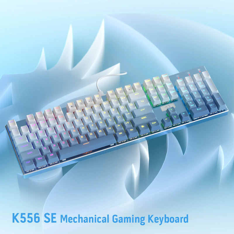 KEYBOARD - REDRAGON DEVARAJAS K556GWB RGB RED SWITCH