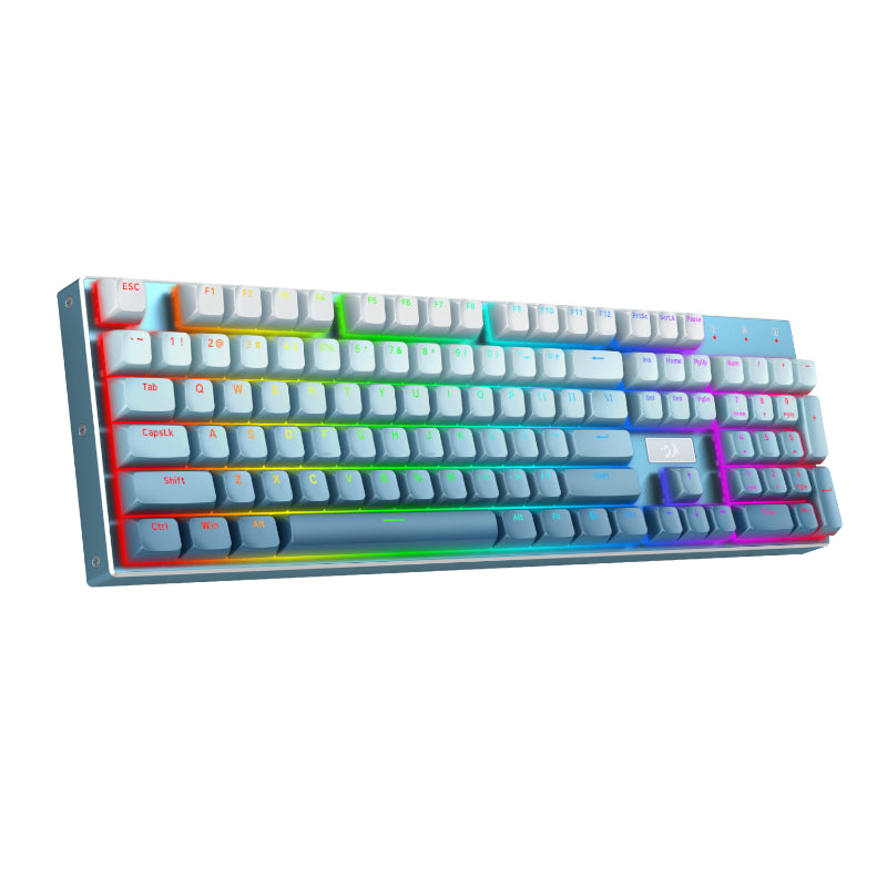 KEYBOARD - REDRAGON DEVARAJAS K556GWB RGB RED SWITCH