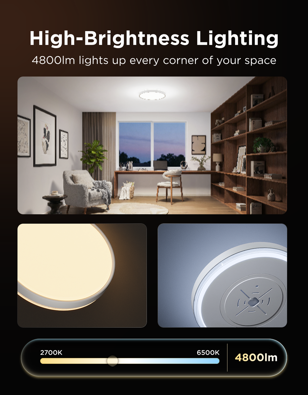 GOVEE 18INCH CEILING LIGHT PRO